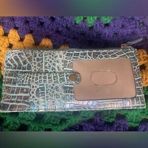 Brahmin Wonderland Melbourne credit card slim wallet